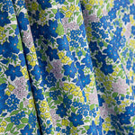 Bedrucktes Perkal „Garten Blau Klein“ - Ribes y Casals