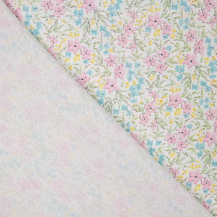 Bedrucktes Perkal „Pastell-Aquarellmuster“ - Ribes y Casals
