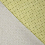 Bedrucktes Perkal-Mini-Top mit kleinen Punkten in Limette - Ribes y Casals
