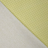 Bedrucktes Perkal-Mini-Top mit kleinen Punkten in Limette - Ribes y Casals