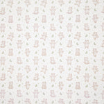 Bedrucktes Perkal mit Waldbären-Motiv, Beige - Ribes y Casals