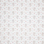 Bedrucktes Perkal mit fliegenden Bären in Rosa und Blau - Ribes y Casals