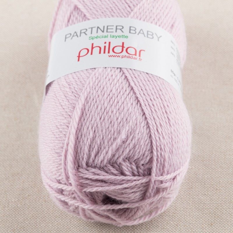 Phildar Partner Baby Mauve - Ribes y Casals