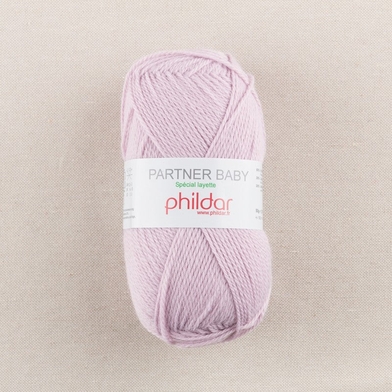 Phildar Partner Baby Mauve - Ribes y Casals