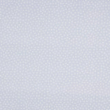 Piqué Baumwolle Herzen blau 100x150 cm - Ribes y Casals