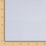 Piqué Baumwolle Herzen blau 100x150 cm - Ribes y Casals