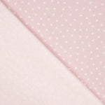 Baumwolle Pique Rosa Herzen - Ribes y Casals