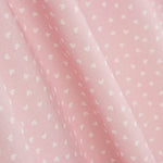 Baumwolle Pique Rosa Herzen - Ribes y Casals