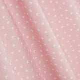 Baumwolle Pique Rosa Herzen - Ribes y Casals