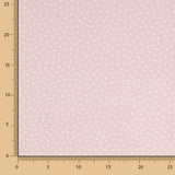 Baumwolle Pique Rosa Herzen - Ribes y Casals