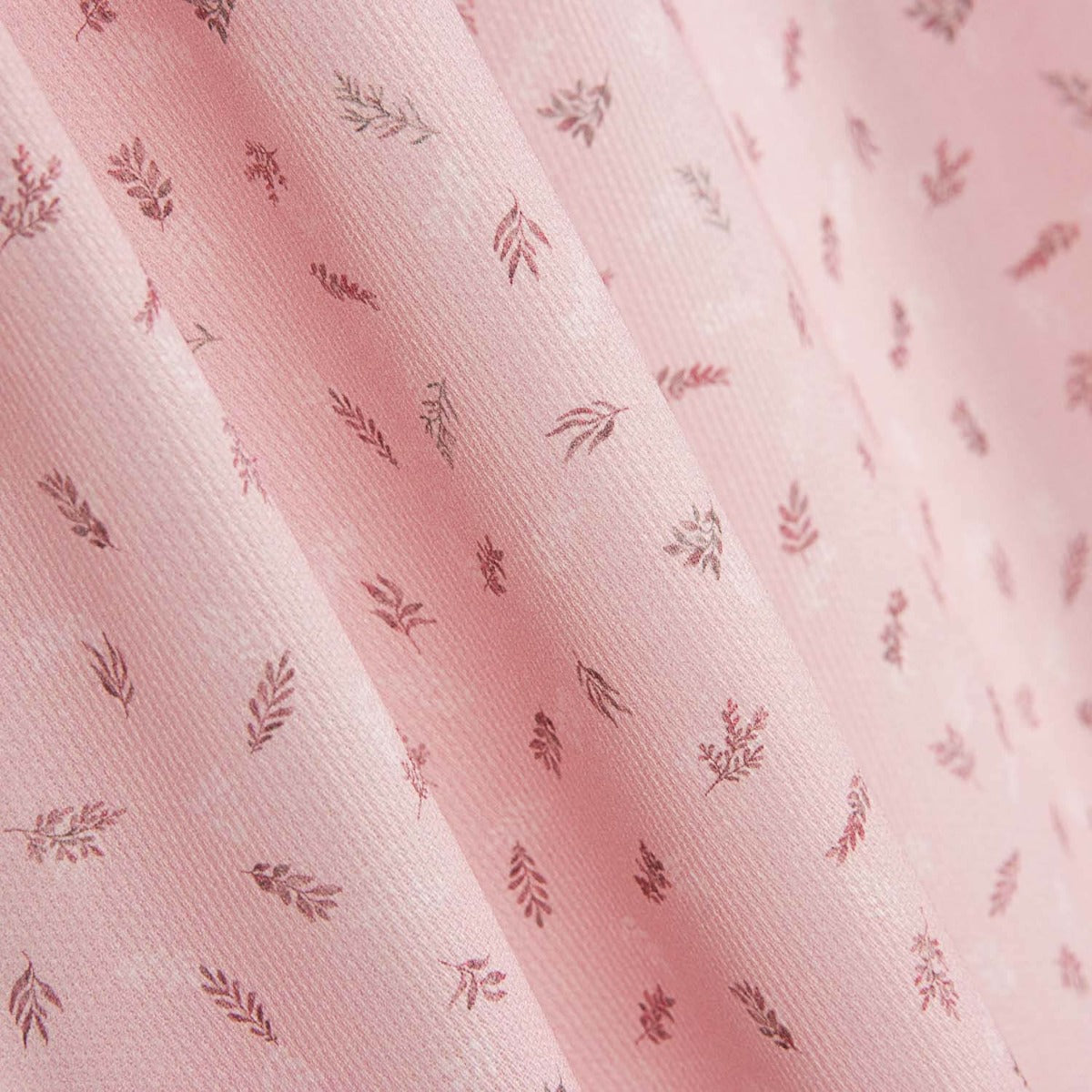 Piqué Cotton Fabric Herringbone Pink - Verschiedene Größen x Breite von 150 cm - Ribes y Casals