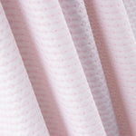 Piqué-Wellen-Stickerei Rosa - Ribes y Casals