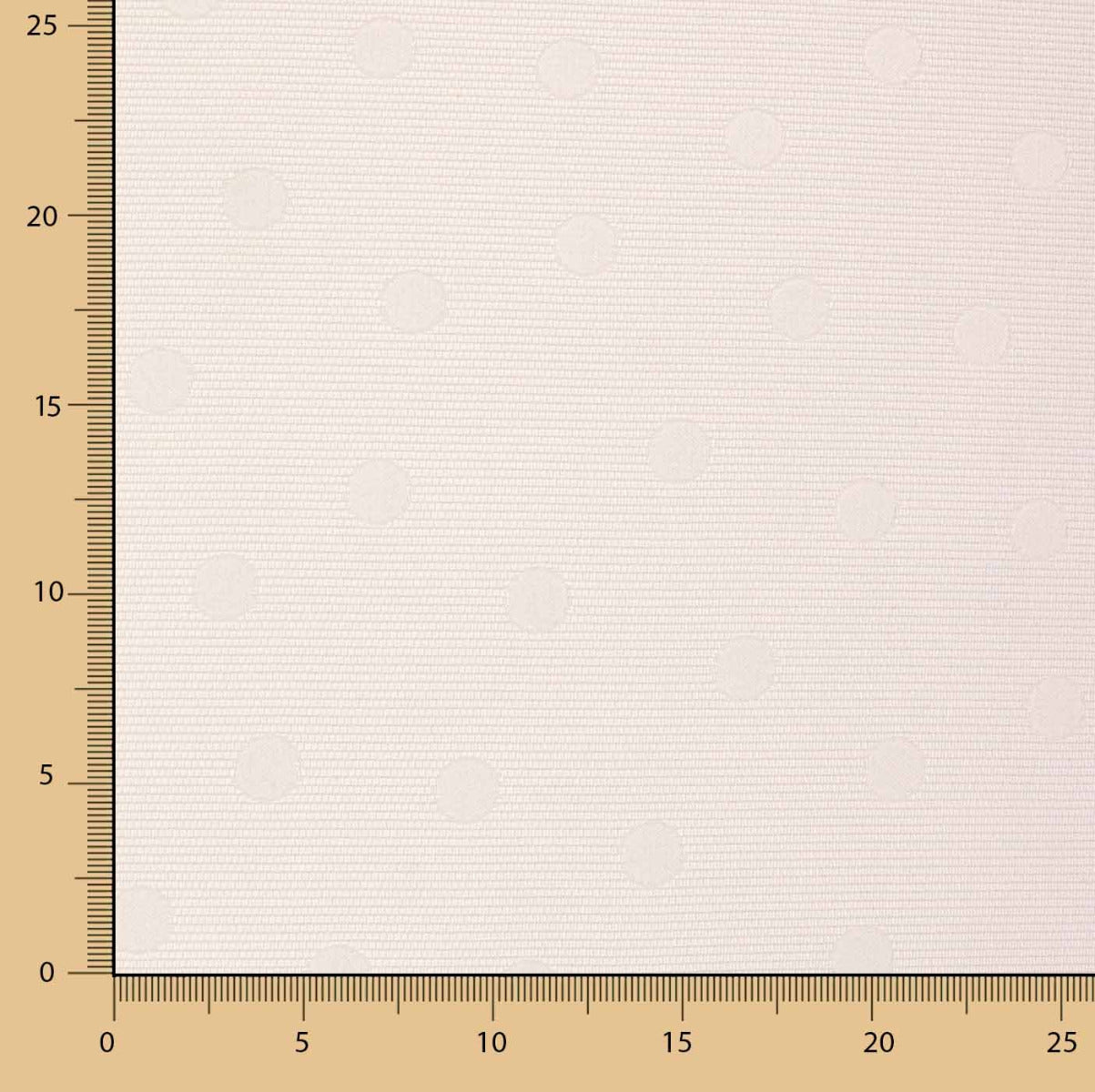 Piqué Canutillo Jacquard Plumeti Ecru - Ribes y Casals