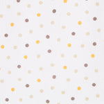 Piqué Canutillo Polka Dots Gelb - Ribes y Casals