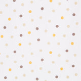 Piqué Canutillo Polka Dots Gelb - Ribes y Casals