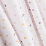 Piqué Canutillo Polka Dots Gelb - Ribes y Casals