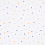 Piqué Canutillo Polka Dots Blau - Ribes y Casals