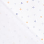 Piqué Canutillo Polka Dots Blau - Ribes y Casals