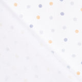 Piqué Canutillo Polka Dots Blau - Ribes y Casals