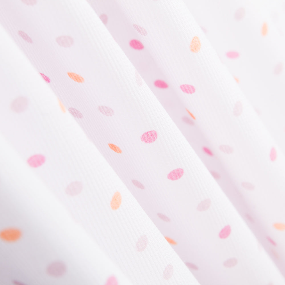 Canutillo Pique Polka Dots Strawberry - Ribes y Casals