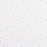 Piqué Canutillo Polka Dots Orange - Ribes y Casals