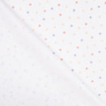 Piqué Canutillo Polka Dots Orange - Ribes y Casals