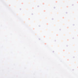 Piqué Canutillo Polka Dots Orange - Ribes y Casals