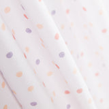 Piqué Canutillo Polka Dots Orange - Ribes y Casals