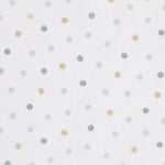 Piqué Canutillo Polka Dots Grün - Ribes y Casals