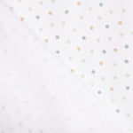 Piqué Canutillo Polka Dots Grün - Ribes y Casals