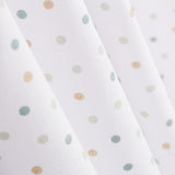 Piqué Canutillo Polka Dots Grün - Ribes y Casals