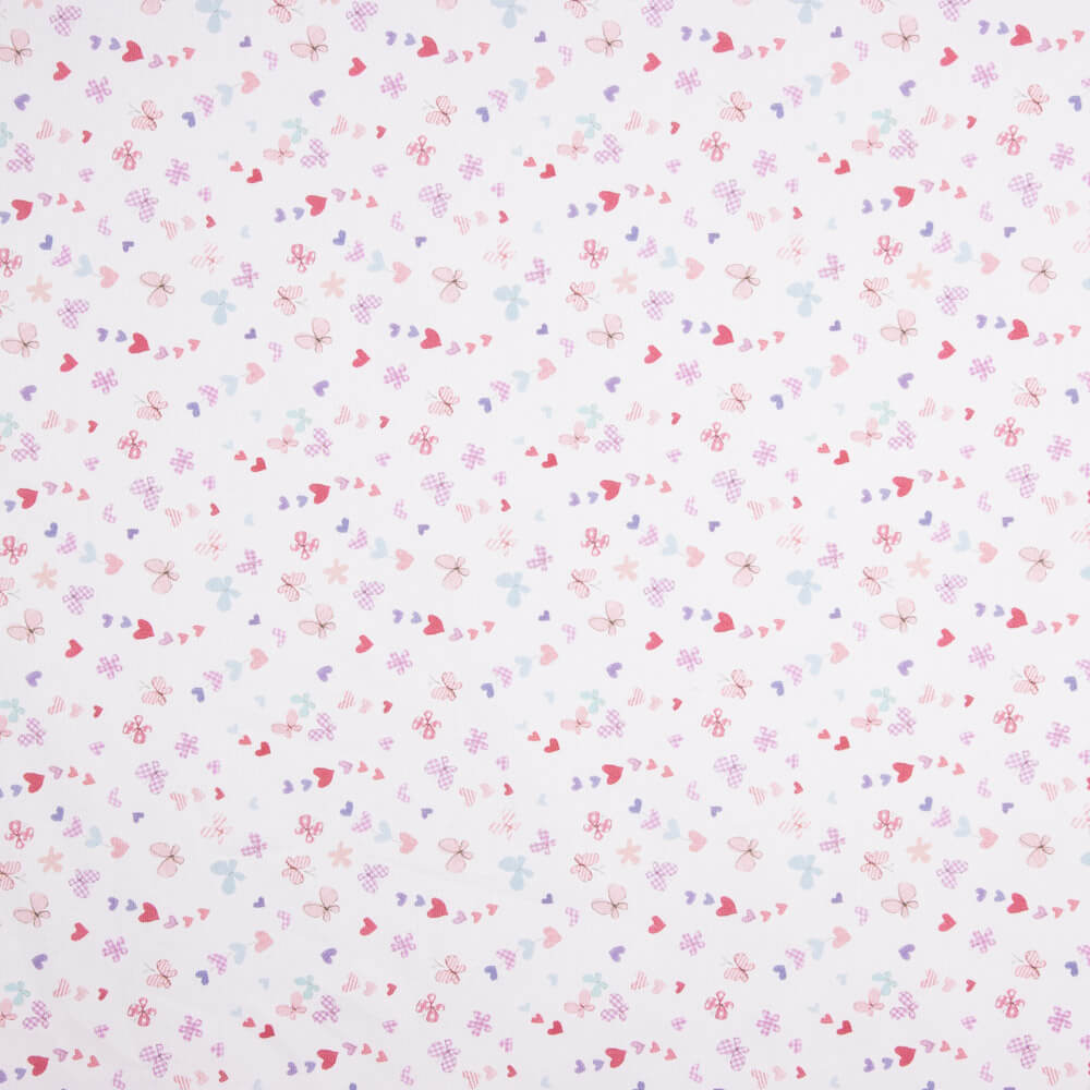 Piqué Canutillo Rosa Schmetterlinge - Ribes y Casals