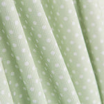 Piqué Canutillo Apfelgrün Polka Dots - Ribes y Casals