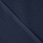 Piqué-Waffel-Stoffrest Basic Marineblau – verschiedene Maße x Breite 150 cm - Ribes y Casals