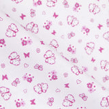 Piqué Canutillo Schmetterlinge Rosa - Ribes y Casals