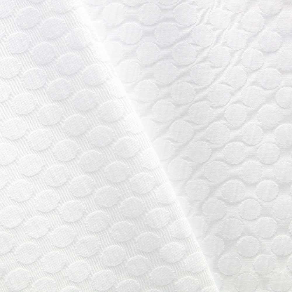 Jacquard Pique Dots Weiß - Ribes y Casals