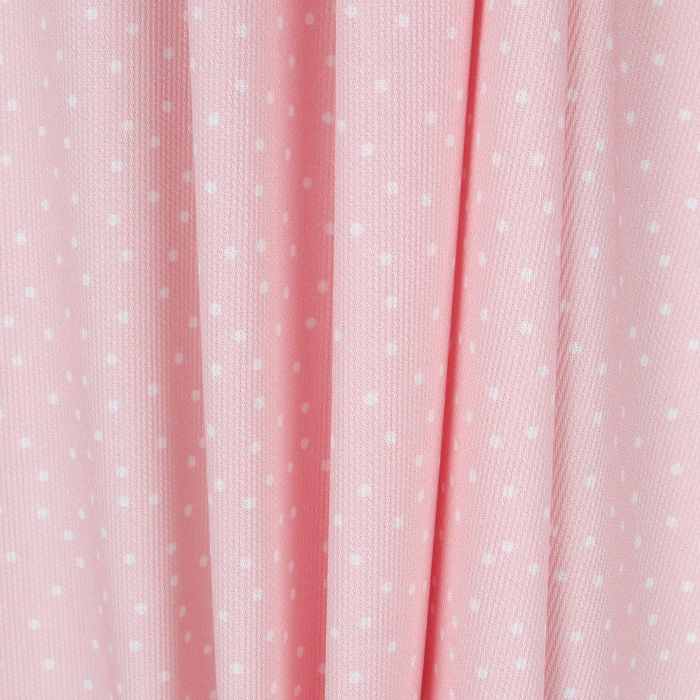 Piqué Polka Dot Rosa Hintergrund - Ribes y Casals