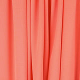 Korallenfarbenes Polyester-Piqué - Ribes y Casals