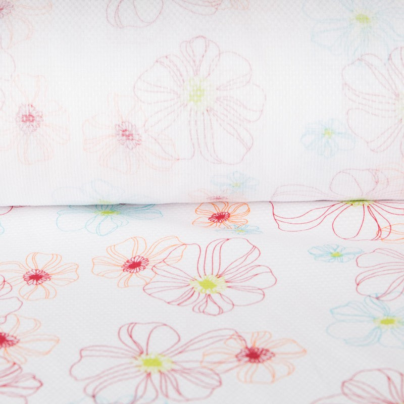 Pique Spandex Blumen - Ribes y Casals