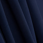 Feines Polyester-Piqué Marineblau - Ribes y Casals
