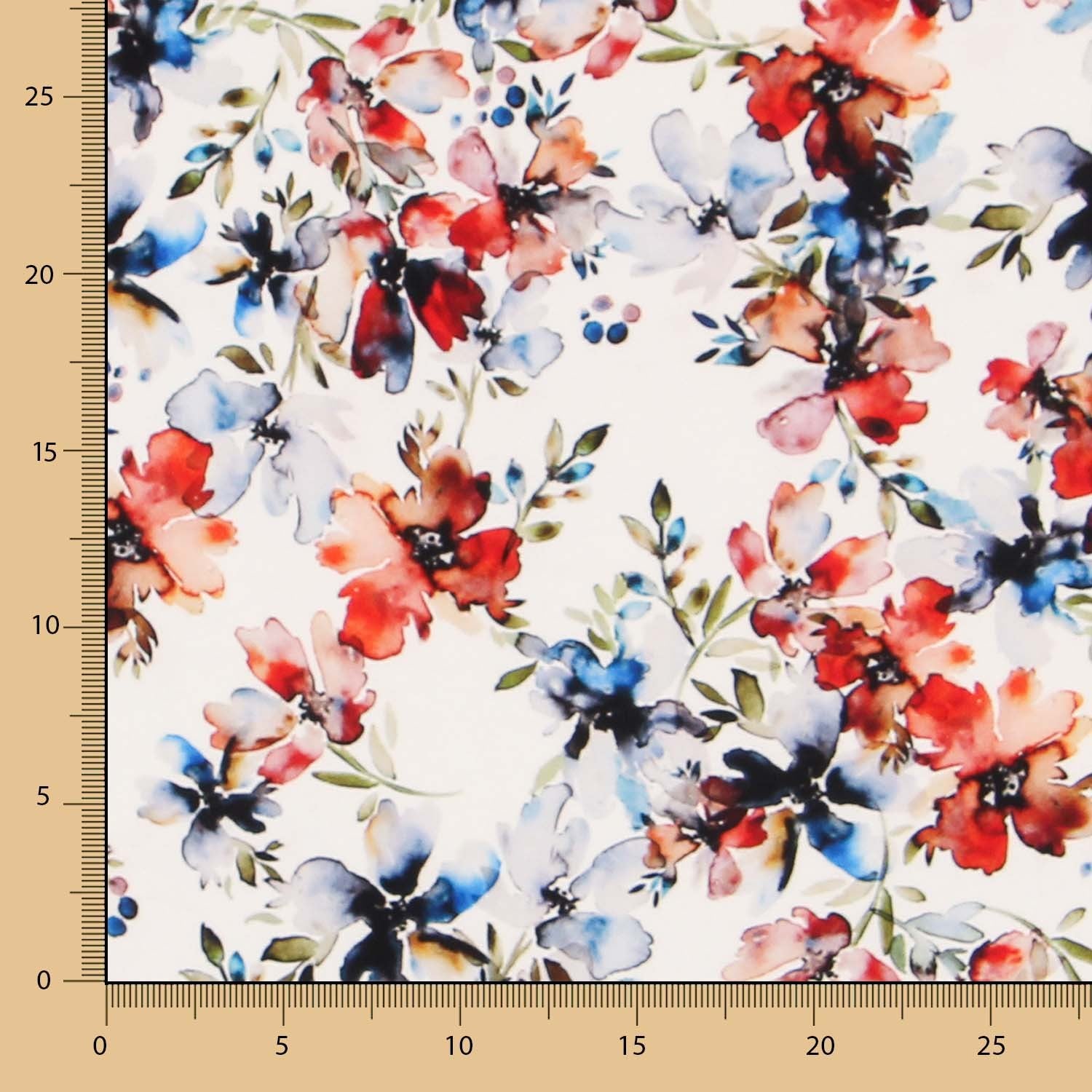 Flach Spandex Floral Raw - Ribes y Casals
