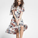 Flach Spandex Floral Raw - Ribes y Casals