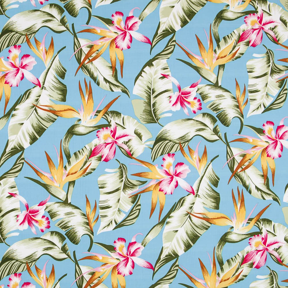 Flaches Spandex Tropical Blue - Ribes y Casals