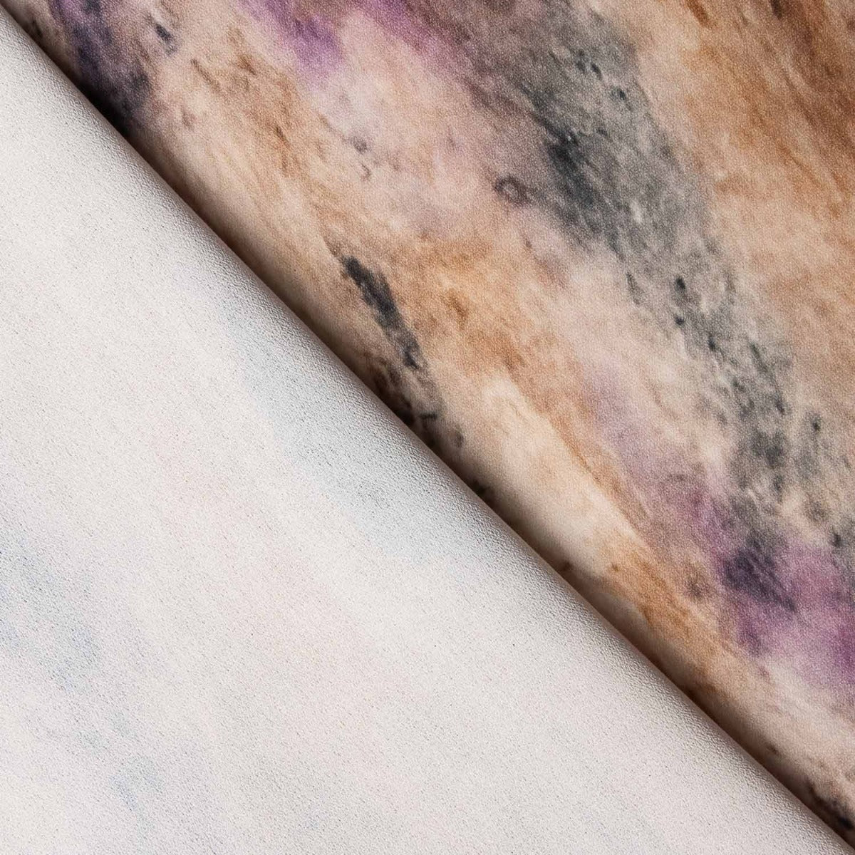 Flache abstrakte Mauve und Kamel - Ribes y Casals