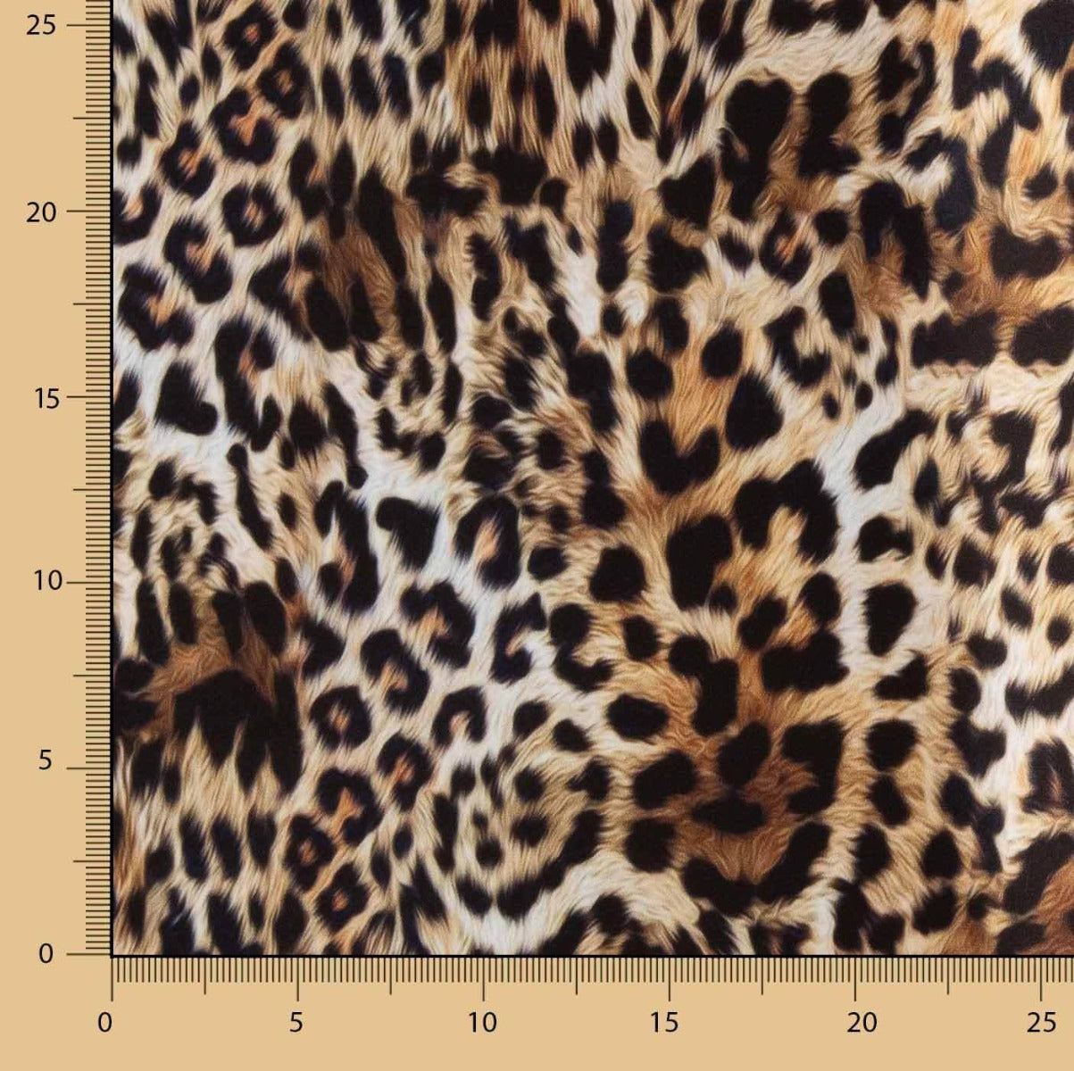 Retal Plana Animal Print Leopard Classic - Verschiedene Größen x Breite von 140 cm - Ribes y Casals