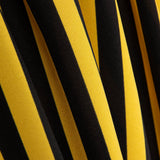 Polyester flach zweifarbig gelb-schwarz - Ribes y Casals
