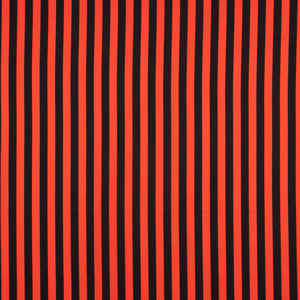 Flaches Polyester Zweifarbig Rot-Schwarz - Ribes y Casals