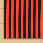 Flaches Polyester Zweifarbig Rot-Schwarz - Ribes y Casals