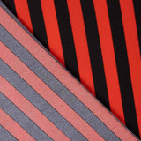 Flaches Polyester Zweifarbig Rot-Schwarz - Ribes y Casals