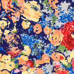 Flach Polyester Polyester Floral Vivid - Ribes y Casals
